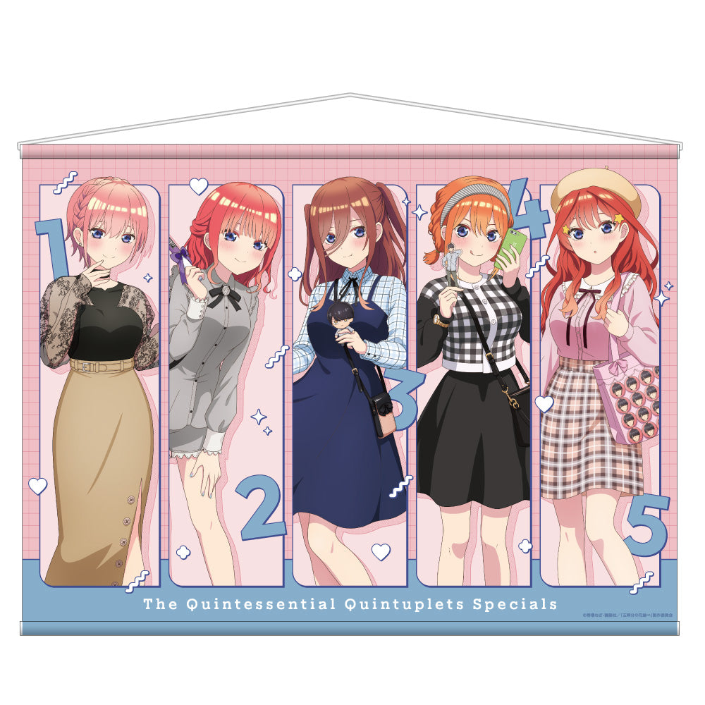 五等分の花嫁∽ 描き下ろしB2タペストリー| アニメ グッズ 通販
