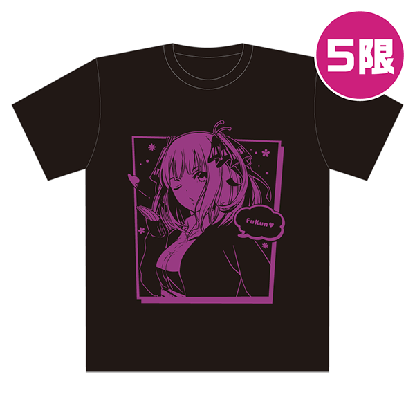 箔プリントTシャツ/二乃