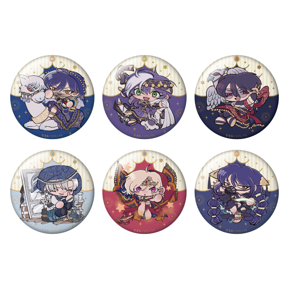 トレーディング 缶バッジ アラビアン ちびキャラ ver.(BOX)