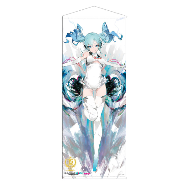 初音ミク GTプロジェクト 15周年記念 等身大タペストリー 2022Ver ccgs15-0786-