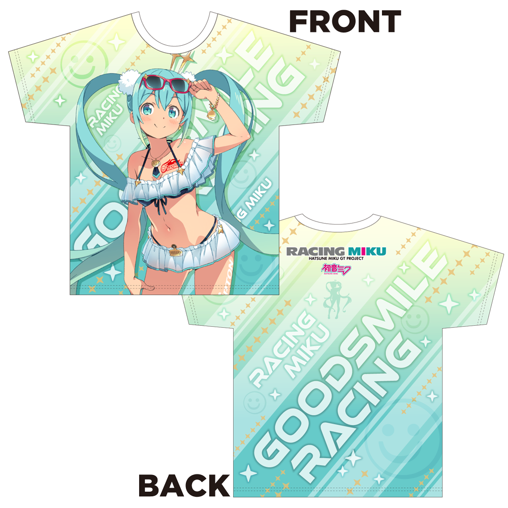レーシングミク2018 タイver. フルグラフィックTシャツ