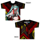 レーシングミク 2023 JCL TEAM UKYO 応援Ver. フルグラフィックTシャツ