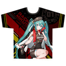 レーシングミク 2023 JCL TEAM UKYO 応援Ver. フルグラフィックTシャツ