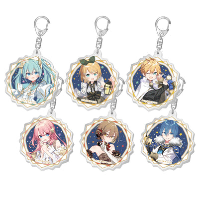 初音ミク Xmas SHOP 2023 トレーディング ラメ入りアクリルキーホルダー（BOX）