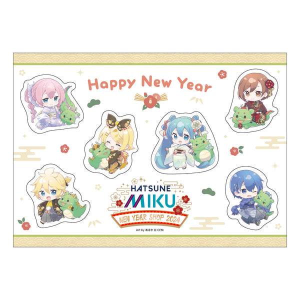 初音ミク New Year SHOP 2024 ステッカーシート| アニメ グッズ 通販