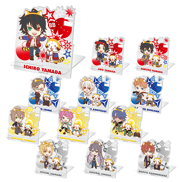 ヒプノシスマイク×ラスカル　アクリルアクセサリースタンド
