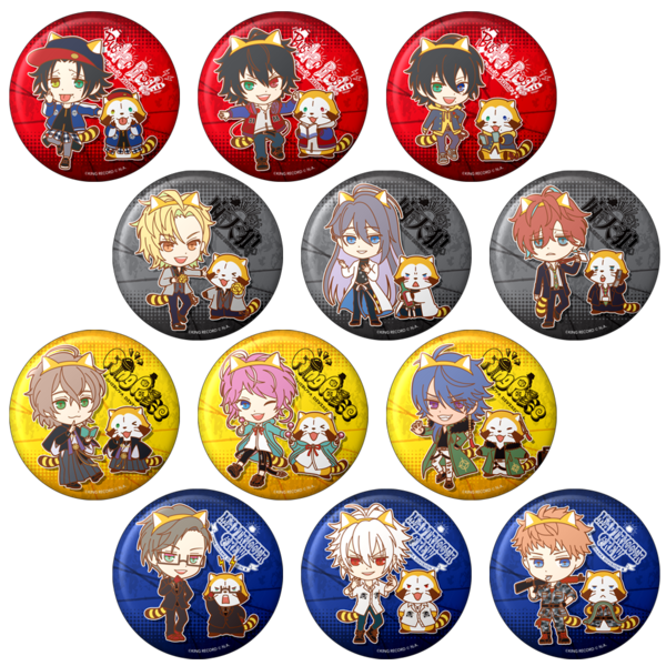ヒプノシスマイク×ラスカル　おっきめ缶バッジコレクション（BOX）