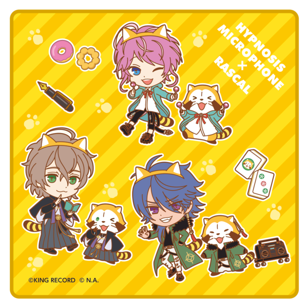 ヒプノシスマイク×ラスカル　ハンドタオル【Fling Posse ver.】