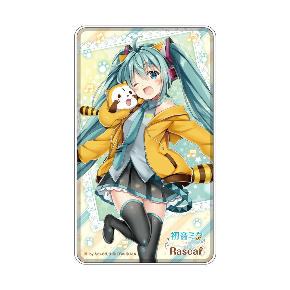 初音ミク×ラスカル2018　モバイルバッテリー