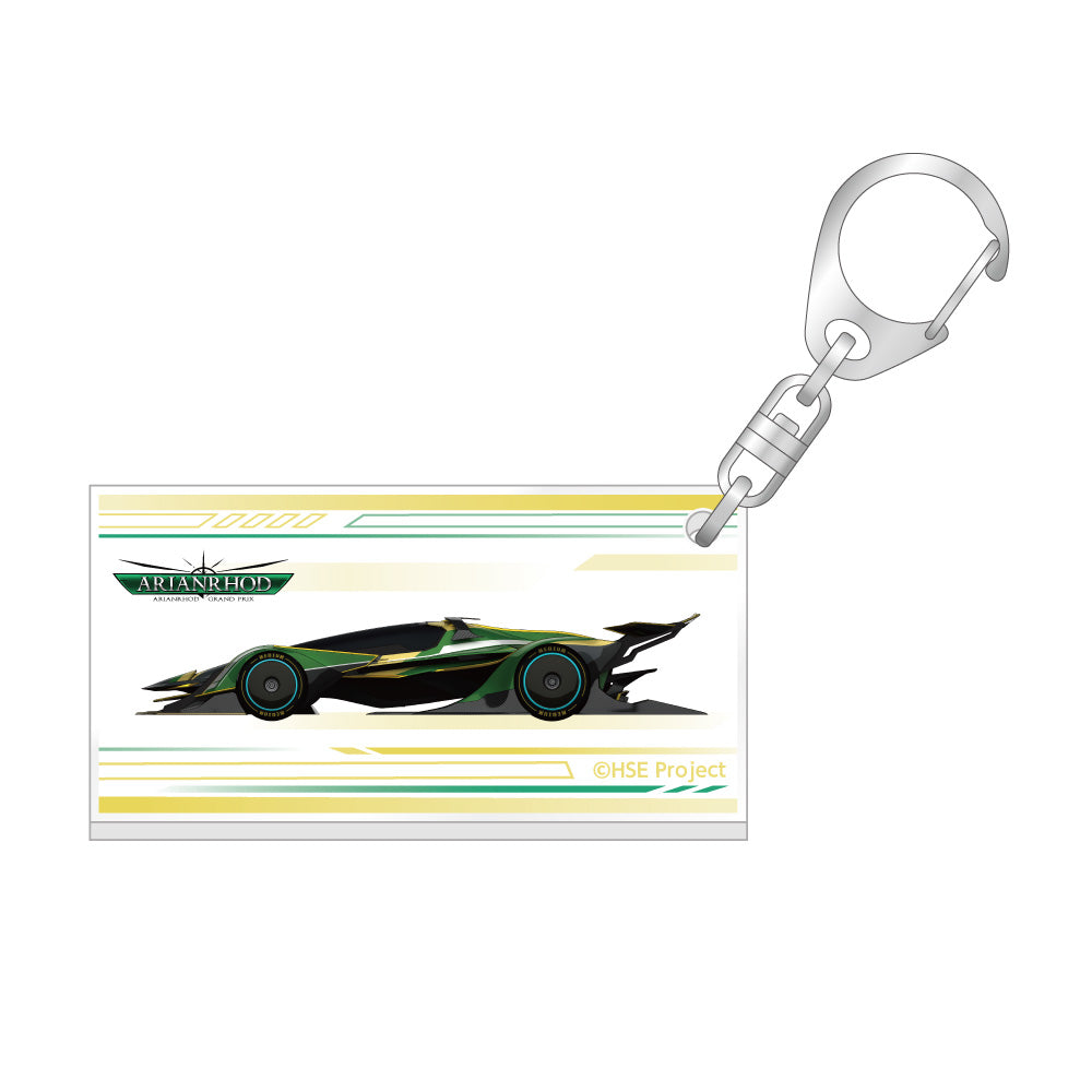 レーシングカーアクリルキーホルダー/アリス・サマーウッド