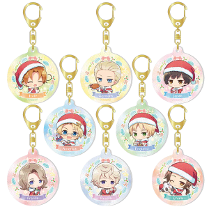  ヘタリア World★Stars トレーディングラメ入りアクリルキーホルダー