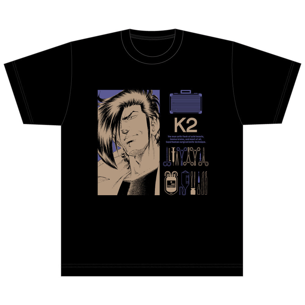 K2 Tシャツ / ドクターTETSU| アニメ グッズ 通販 - COCOLLABO