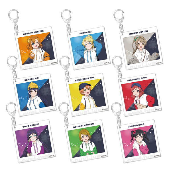 ラブライブ! トレーディングスクエアアクリルキーホルダー」 C97グッズ ラブライブ！ トレーディング描き下ろしアクリルキーホルダー（BOX