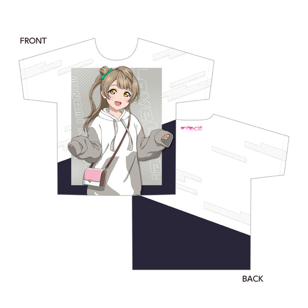 ラブライブ！ 描き下ろしフルグラフィックTシャツ / 南ことり| アニメ