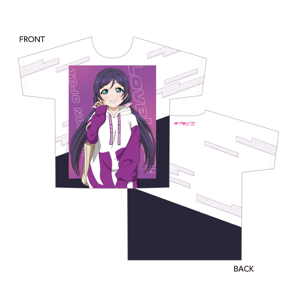 描き下ろしフルグラフィックTシャツ / 東條希