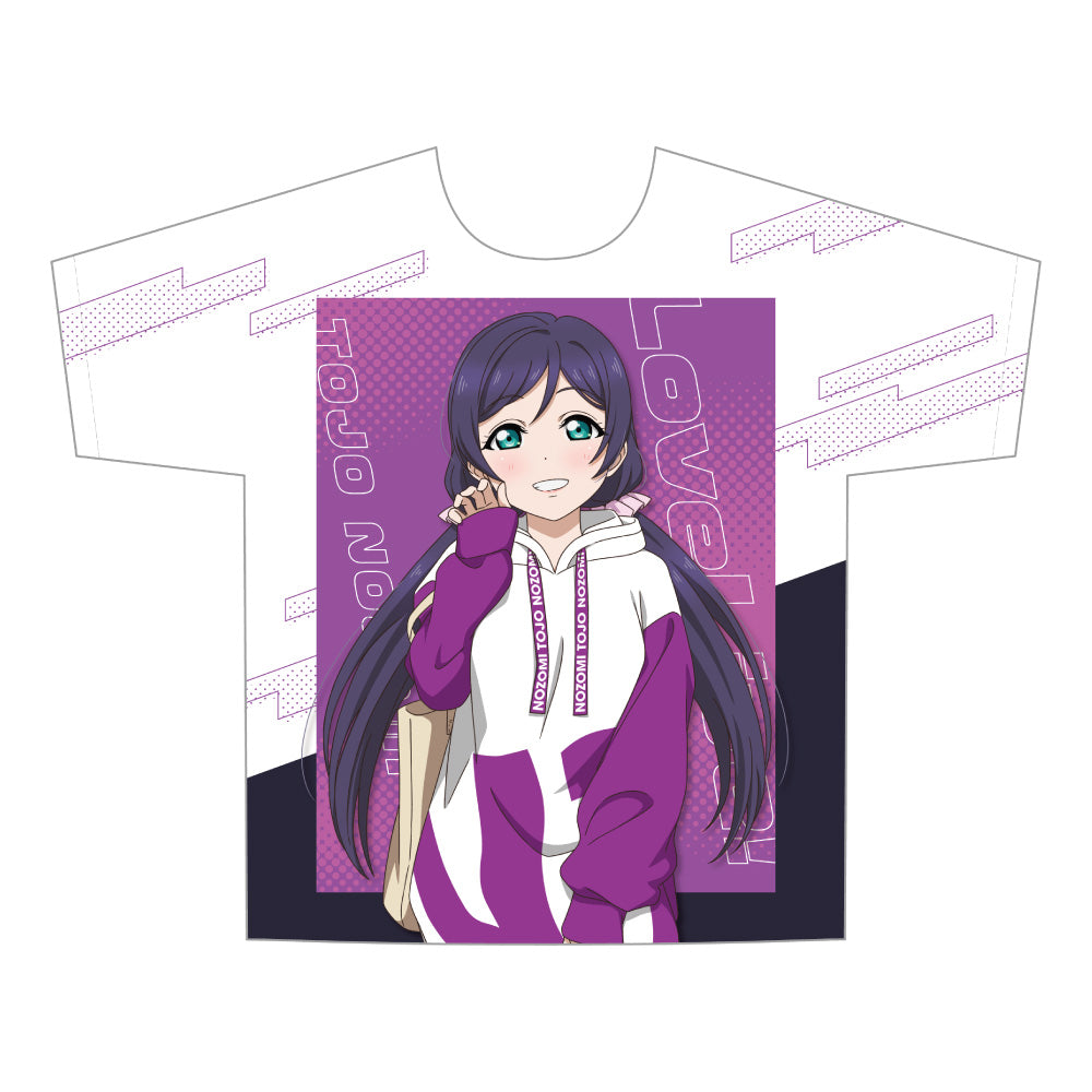 ラブライブ！ 描き下ろしフルグラフィックTシャツ / 東條希| アニメ