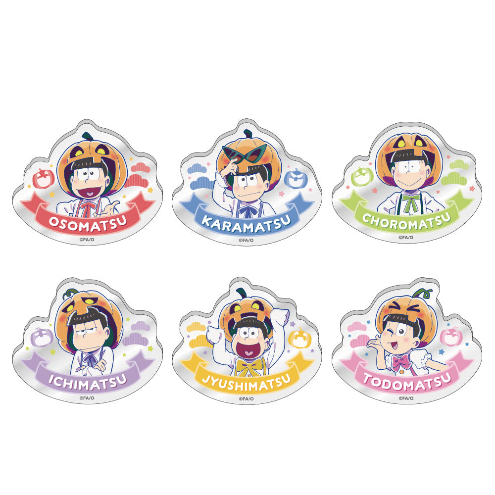 トレーディングゆらゆらアクリルブロック かぼちゃver.