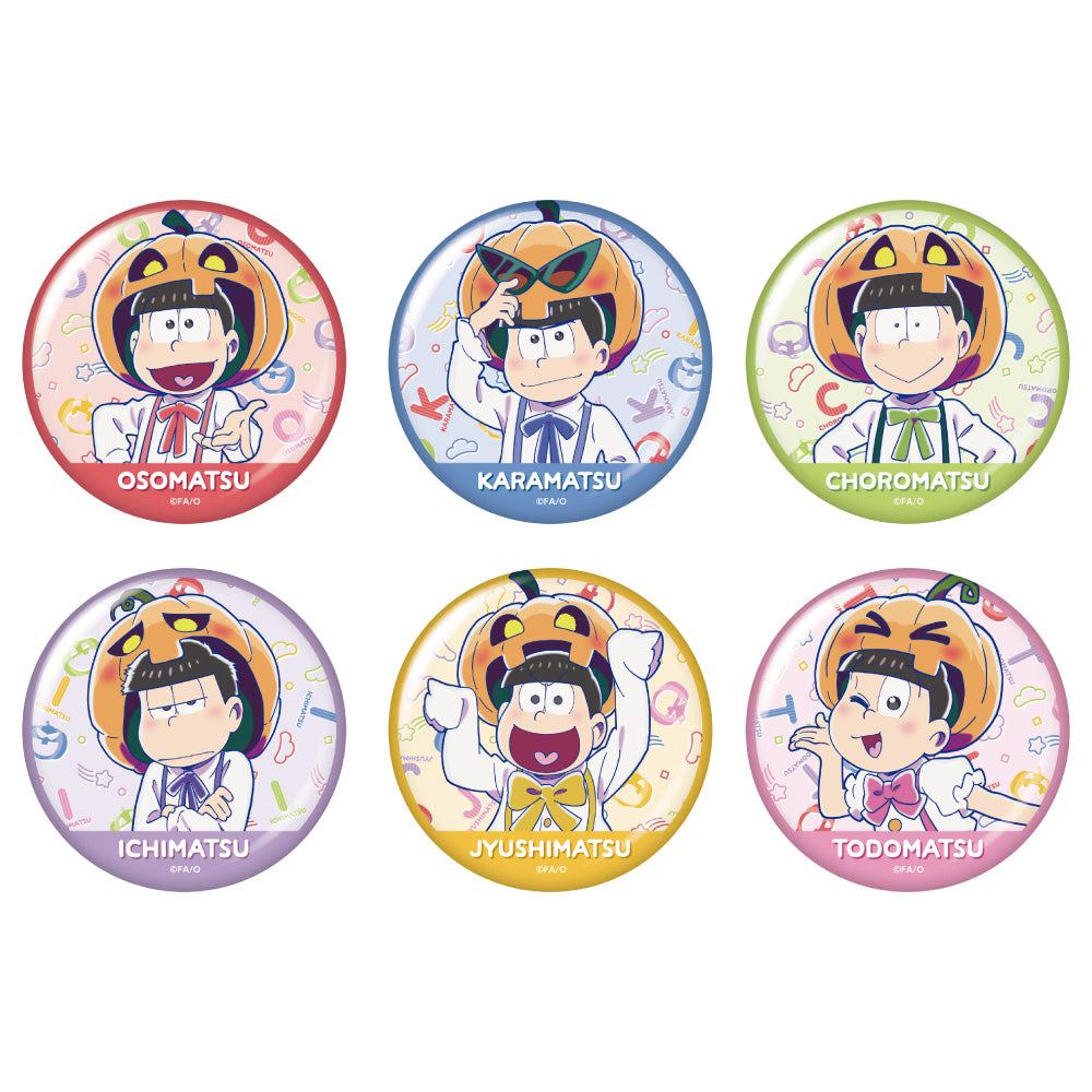 トレーディング缶バッジ かぼちゃver.