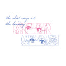 踊り場にスカートが鳴る　ロングTシャツ