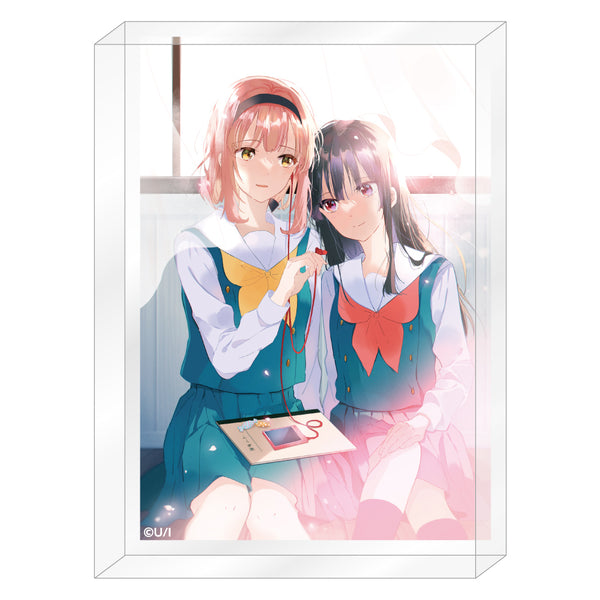 踊り場にスカートが鳴る アクリルブロック/C| アニメ グッズ 通販