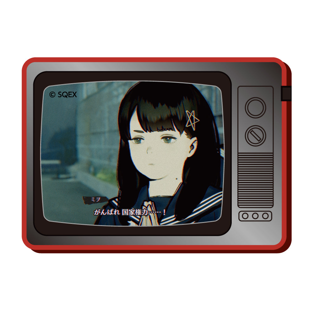  テレビ型マグネット / C