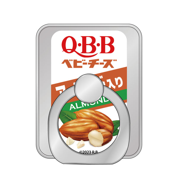 QBBベビーチーズ スマホリング/アーモンド入り