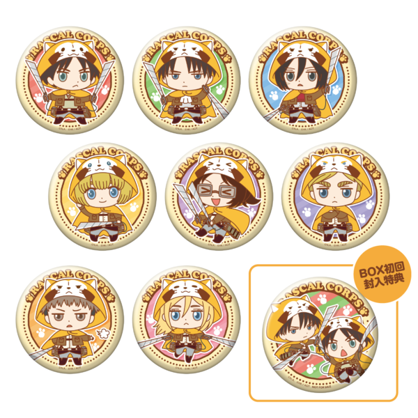ヒプノシスマイク×ラスカル　おっきめ缶バッジコレクション（BOX）