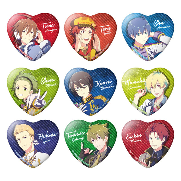 アイドルマスターSideM　トレーディングハート缶バッジ(単品)