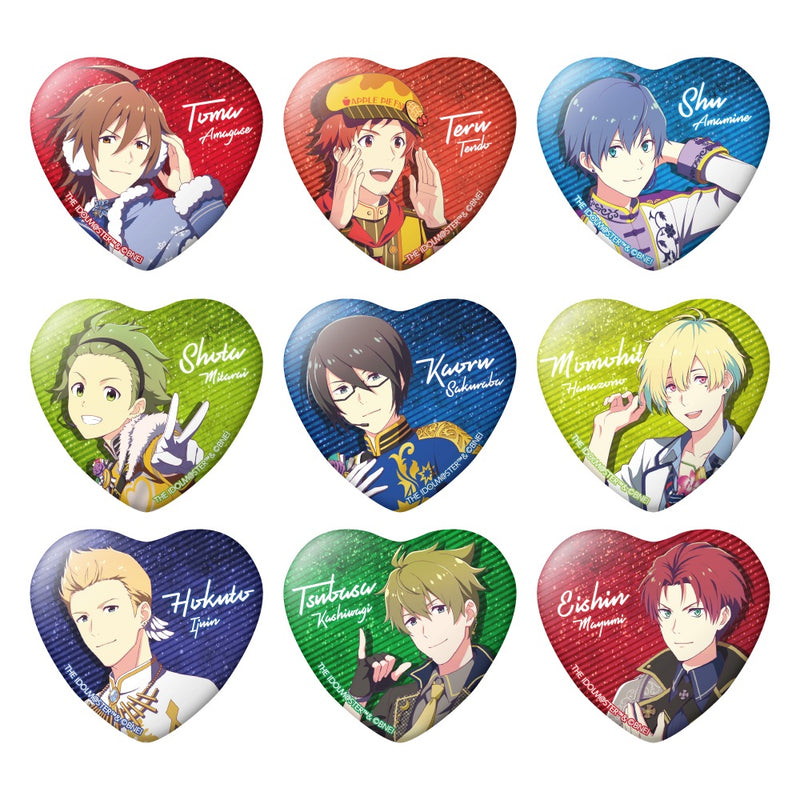 アイドルマスターSideM　トレーディングハート缶バッジ(単品)