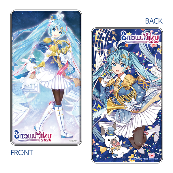 SNOW MIKU2020　PSE対応大容量モバイルバッテリー【KEI＆MACCO ver.】