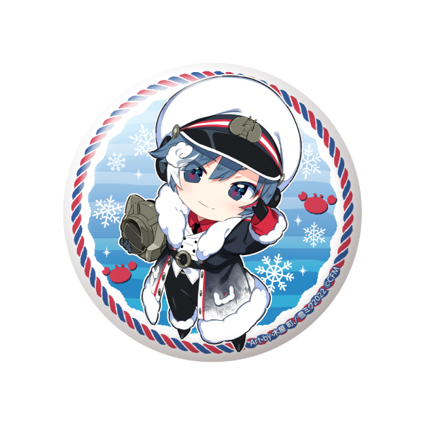 SNOW MIKU 2022　ぷにぷに缶バッジ/KAITOver.
