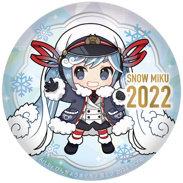 SNOW MIKU 2024 ぷにぷに缶バッジ/15th メモリアルビジュアル 2022ver.