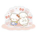 しろたん × サンリオキャラクターズ アクリルジオラマ / しろたん×ハローキティ