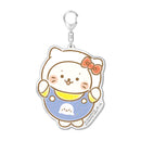 しろたん × サンリオキャラクターズ ラメ入りBIGアクリルキーホルダー / しろたん(ハローキティ)