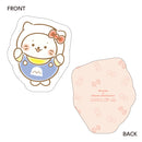 しろたん × サンリオキャラクターズ ダイカットクッション / しろたん(ハローキティ)