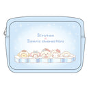 しろたん × サンリオキャラクターズ ミニスクエアポーチ a