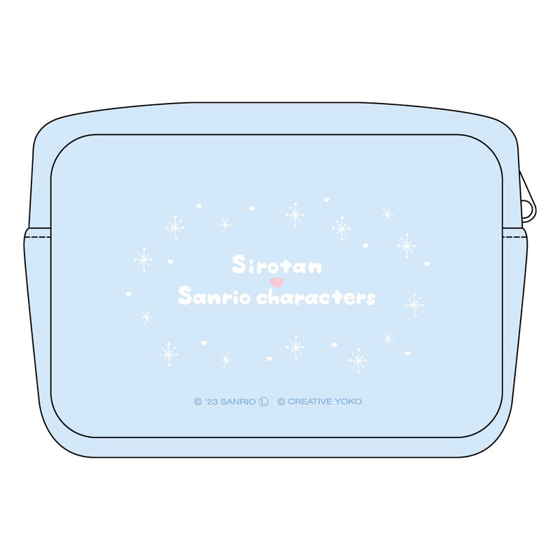 しろたん × サンリオキャラクターズ ミニスクエアポーチ a