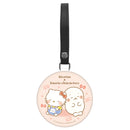 しろたん × サンリオキャラクターズ ラゲッジタグ / しろたん×ハローキティ