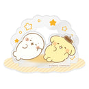 しろたん × サンリオキャラクターズ アクリルジオラマ / しろたん×ポムポムプリン