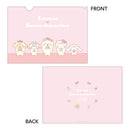 しろたん × サンリオキャラクターズ クリアファイル b