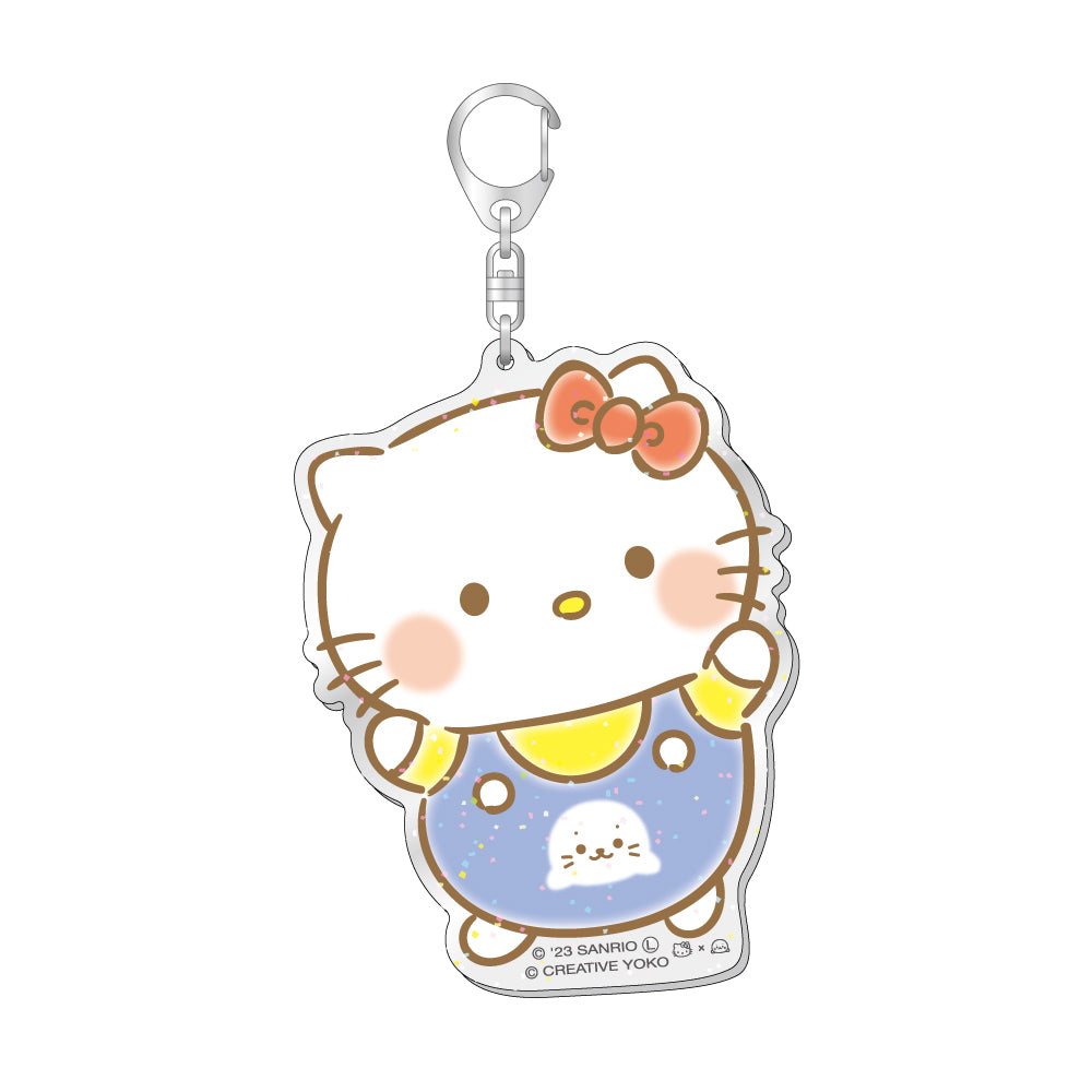 しろたん × サンリオキャラクターズ ラメ入りBIGアクリル