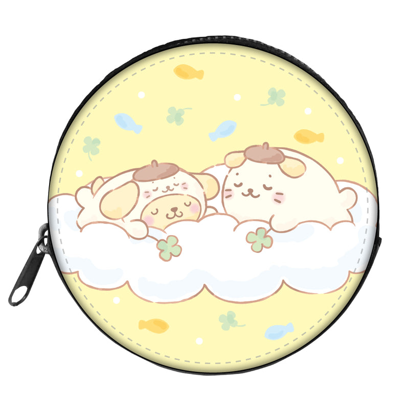 しろたん × サンリオキャラクターズ コインケース / しろたん×ポムポムプリン