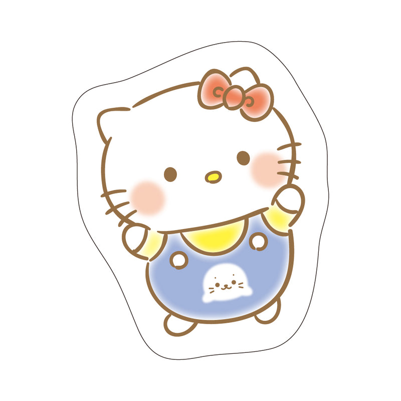 しろたん × サンリオキャラクターズ ダイカットクッション / ハローキティ(しろたん)