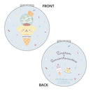 しろたん × サンリオキャラクターズ 折りたたみミラー / ポムポムプリン