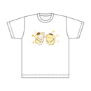 しろたん × サンリオキャラクターズ Tシャツ / しろたん×ポムポムプリン