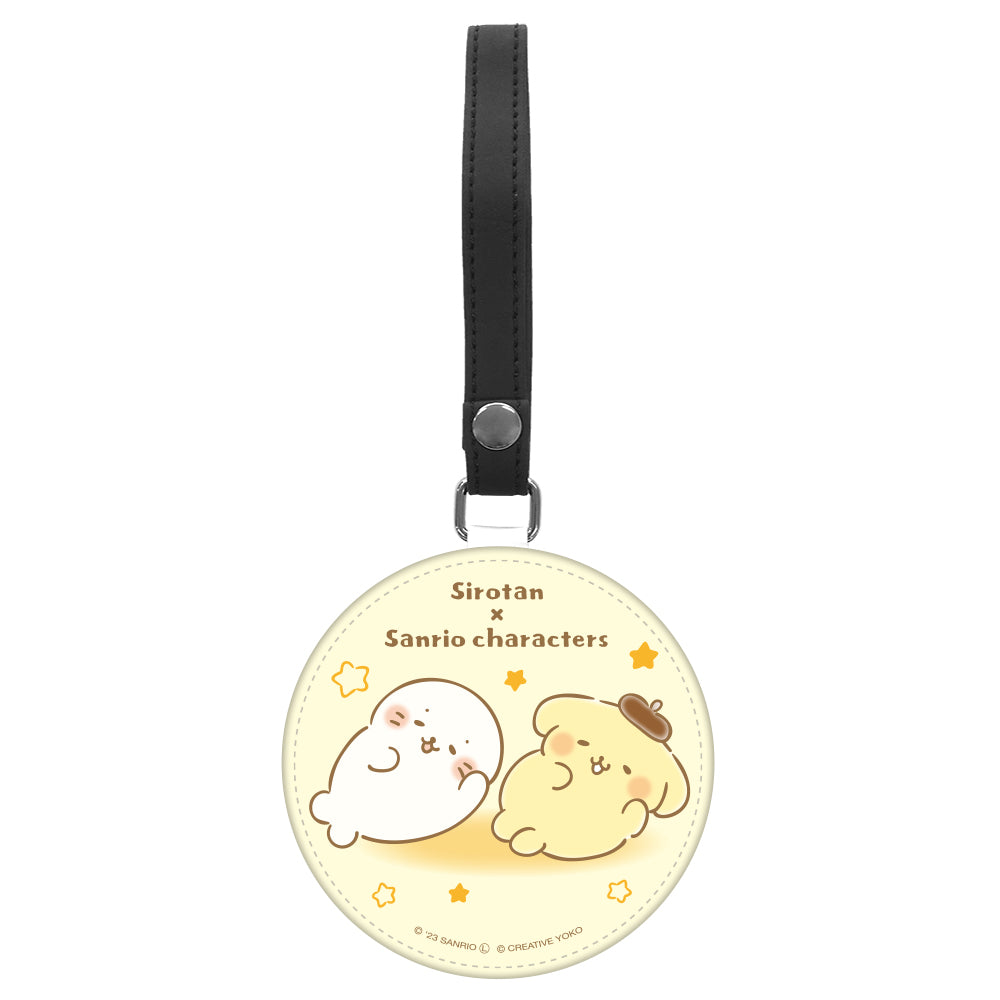  ラゲッジタグ / しろたん×ポムポムプリン