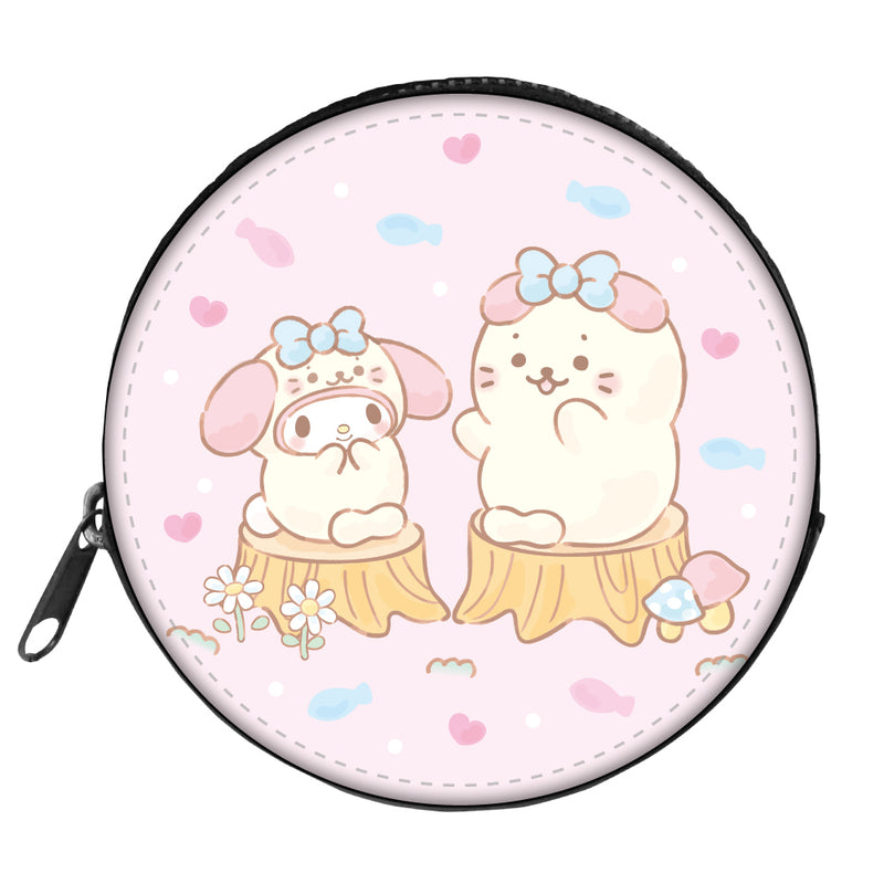 しろたん × サンリオキャラクターズ コインケース / しろたん×マイメロディ