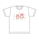 しろたん × サンリオキャラクターズ Tシャツ / しろたん×マイメロディ