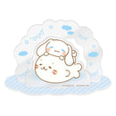 しろたん × サンリオキャラクターズ アクリルジオラマ / しろたん×シナモロール