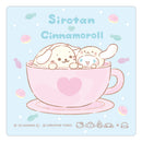 しろたん × サンリオキャラクターズ ハンドタオル / しろたん×シナモロール